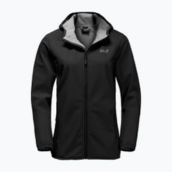 Jacket Jack Wolfskin Northern Point női softshell kabát fekete 1304011_6001_001_001
