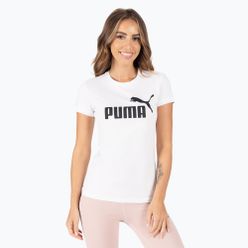 Női tréning póló PUMA ESS Logo Tee fehér 586774_02