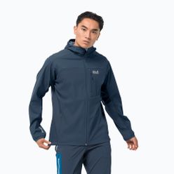 Férfi Jack Wolfskin Eagle Peak II softshell dzseki tengerészkék 1306911_1383_002
