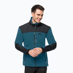 Jack Wolfskin férfi fleece kabát Blizzard kék 1702945