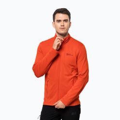 Jack Wolfskin férfi Kolbenberg fleece pulóver narancssárga 1710521