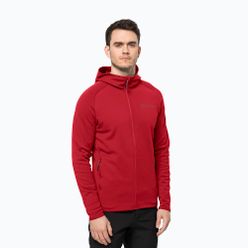 Jack Wolfskin férfi Baiselberg fleece pulóver piros 1710541