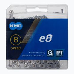 KMC e8 EPT e-Bike lánc 122 láncszem 8rz ezüst BE08SEP22