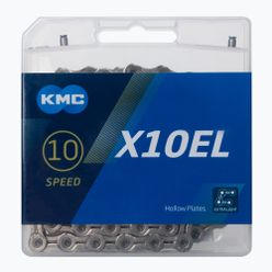 KMC X10 EL 10rz lánc 114 láncszem ezüst BX10ELN14