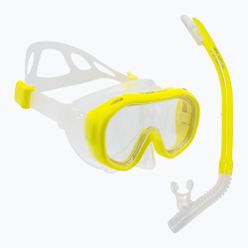 TUSA maszk + snorkel szett sárga UC-0211PFY