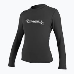 Női úszópóló O'Neill Basic Skins Sun Shirt fekete 4340
