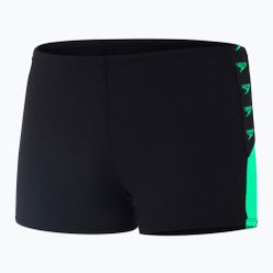 Speedo Boom Logo Splice férfi úszónadrág fekete-zöld színben