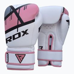 Női bokszkesztyű RDX BGR-F7 fehér és rózsaszín BGR-F7P