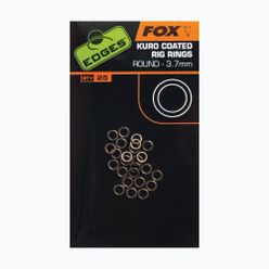 Fox Edges Kuro O gyűrűk ezüst CAC545