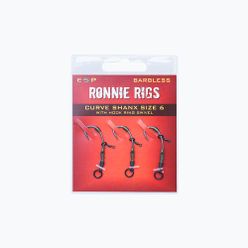 ESP Ronnie Rigs Barbless pontyos vezetők fekete EHRRHRS006B