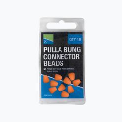 Preston Pulla Bug Bug csatlakozó gyöngyök narancssárga P0020003 horgászstopperek