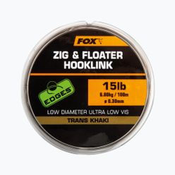 FOX Zig és Floater Hooklink 100m barna CML169 zsinór