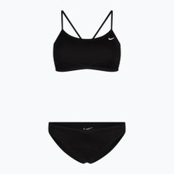 Női kétrészes fürdőruha Nike Essential Sports Bikini fekete NESSA211-001