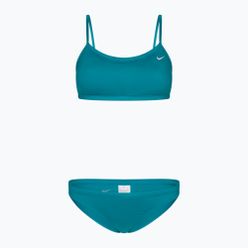 Női kétrészes fürdőruha Nike Essential Sports Bikini világoskék NESSA211-345