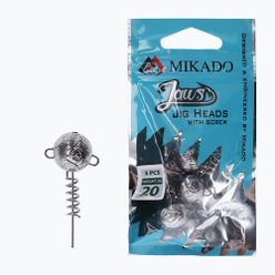 Mikado állkapocs csavaros csavarfej 3 db ezüst OMGJ-10