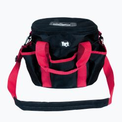 York lovas kiegészítő táska, zárható fekete/piros 280102