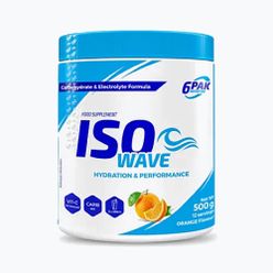 Izotonikus italpor 6PAK Iso Wave 500 g Narancs
