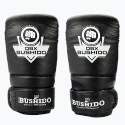 Bushido boxkesztyű zsákos edzéshez fekete Rp4