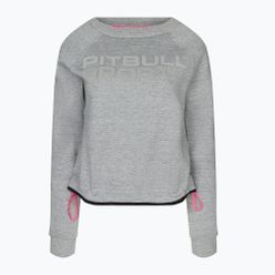 Női pulóver Pitbull West Coast Crewneck Athletica grey/melange
