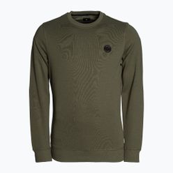 Férfi pulóver Pitbull West Coast Tanbark Crewneck Sweatshirt olive