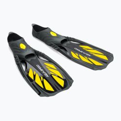 AQUA-SPEED Snorkelling Flippers Inox fekete/sárga 553