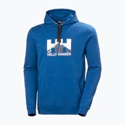 Férfi trekking pulóver Helly Hansen Nord Graphic Pull Over 606 kék 62975