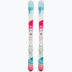 Gyermek síléc HEAD Joy Easy Jrs + Jrs 7.5 fehér/rózsaszín 314341