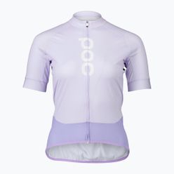 Női kerékpáros mez POC Essential Road Logo purple amethyst/purple quartz