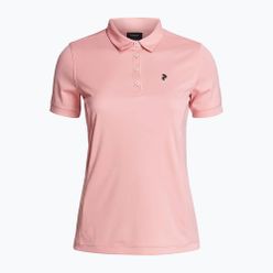 Női golf póló Peak Performance Alta rózsaszín G77182100