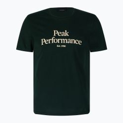 Férfi trekking póló Peak Performance Original Tee zöld G77692260