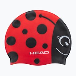 HEAD Meteor RD gyermek úszósapka piros/fekete 455138