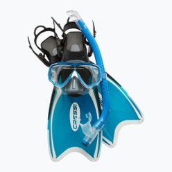 Cressi Mini Palau Gyerek búvárszett maszk + búvárpipetta kék CA123029