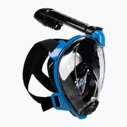 Cressi Baron teljes arcú maszk snorkelinghez fekete/kék XDT025020