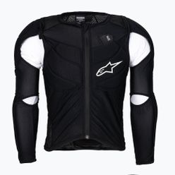 Férfi kerékpáros páncélzat Alpinestars Vector Tech Jacket LS fekete 1656719/10