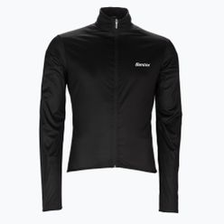 Férfi Santini Nebula szélálló/esőálló kerékpáros dzseki fekete 2W33275NEBULPURONE