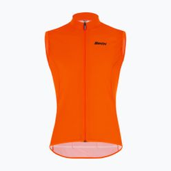 Santini Nebula Puro férfi kerékpáros mellény narancssárga 2W54275NEBULPUROAFS