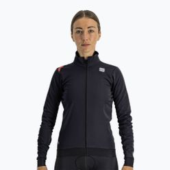 Női kerékpáros kabát Sportful Fiandre Medium fekete 1121530.002