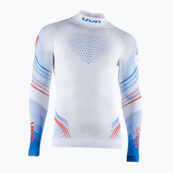 UYN Natyon 2.0 France Uw Shirt LG SLTurtle Neck T023 fehér és kék U100203 termál póló