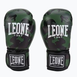 Leone terepszínű zöld bokszkesztyű GN324