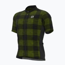 Férfi Alé Scottish kerékpáros mez zöld L22133462