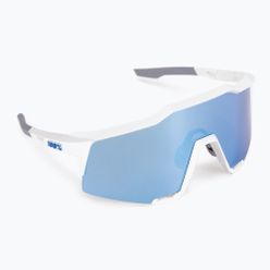 Kerékpáros szemüveg 100% Speedcraft Többrétegű tükörlencse fehér STO-61001-407-01