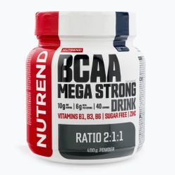 BCAA Mega Strong Nutrend aminosavak 400g feketeribizli VS-106-400-ČR