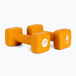 Neoprén súlyzók 4 kg Pure2Improve narancssárga P2I201420