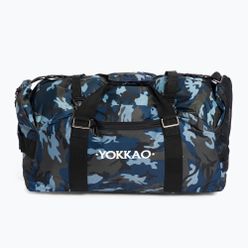 YOKKAO átalakítható camo tornazsák kék/fekete BAG-2-B
