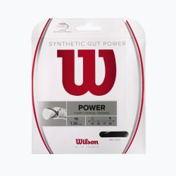 Wilson Synthetic Gut Power 16 Tenisz húr Fekete WRZ945200