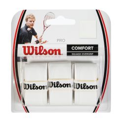 Wilson Sq Pro Overgrip Squash Wrap fehér WRR937000+