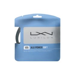 Tenisz húr Luxilon Alu Power Soft 125 ezüst WRZ990101