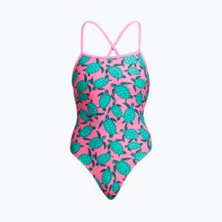 Funkita női egyrészes fürdőruha Strapped In One Piece rózsaszín FS38L7156516