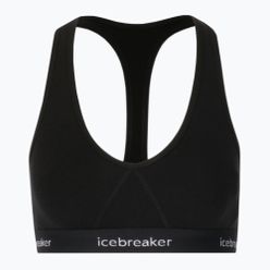 Icebreaker Sprite Racerback női thermo melltartó fekete IB1030200011