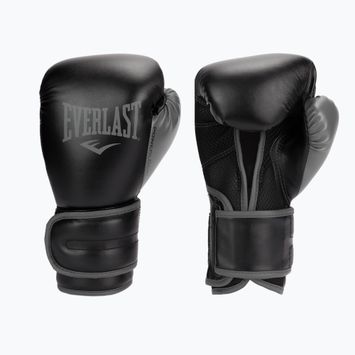 Férfi bokszkesztyűk EVERLAST Powerlock Pu fekete EV2200